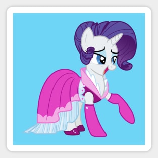 Rarity in a pink dress 2 Magnet